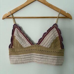 Free People Crochet Bralette / Crop Top